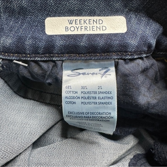 Seven7 weekend boyfriend limited edition jeans NWT 4 - Picture 6 of 8